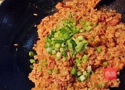 培根辣白菜炒饭的做法图解4
