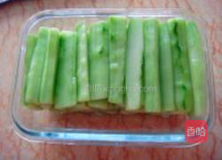 珍选捞汁黄瓜的做法图解3