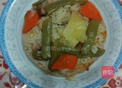 五花肉时蔬焖米饭的做法图解9