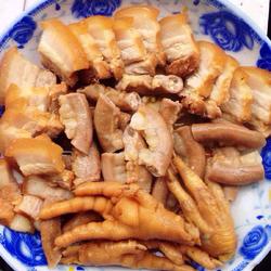 特色潮汕卤肉粉肠鸡脚的做法[图]