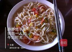 丝瓜花素面的做法图解5