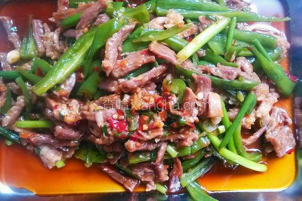 青椒肉丝