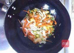 菠萝炒面的做法图解5