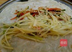 煎饼卷菜的做法图解6