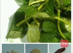 酸笋红薯苗的做法图解1