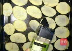 烤椒盐薯片的做法图解4