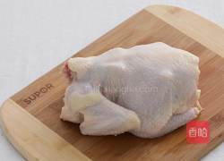 笋干炖鸡的做法图解1