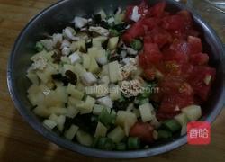 双色烩麻食的做法图解5