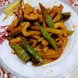 土豆杭椒炒肉条的做法[图]