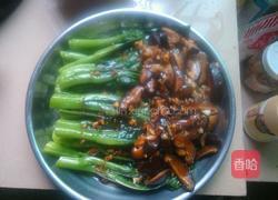 冬菇菜心的做法图解5