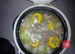 玉米冬瓜炖猪手的做法图解4
