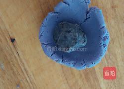 紫薯糯米饼的做法图解4