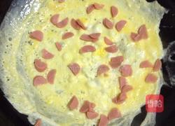 鸡蛋火腿卷的做法图解2