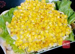 甜玉米烙的做法图解5