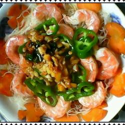 银丝蒜蓉虾的做法[图]