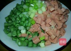 线椒炒豇豆的做法图解1