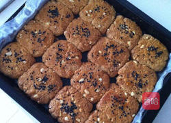 玉米面花生桃酥的做法图解5