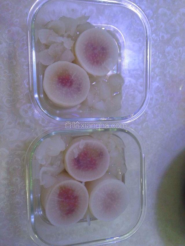 完成  这个是蒸完以后的效果图
