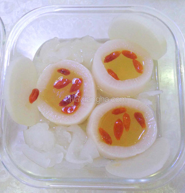蜂蜜萝卜盅