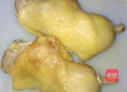 青酱嫩滑白斩鸡的做法图解5