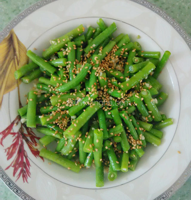 花椒油凉拌豇豆