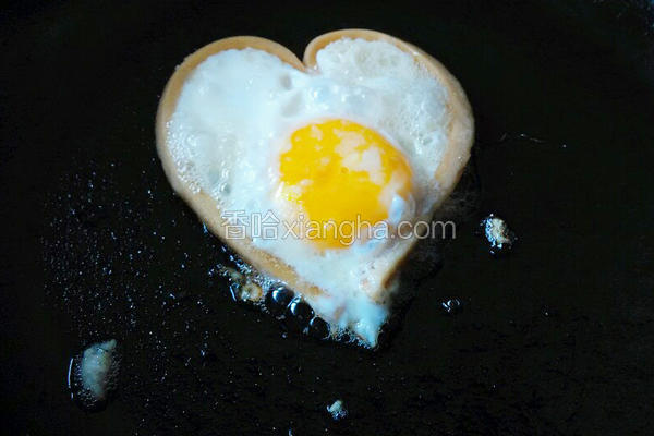 爱心煎蛋