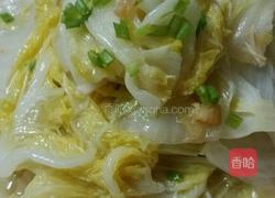 干贝虾皮烧娃娃菜的做法图解3