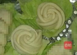 奶香白玫瑰馒头的做法图解5