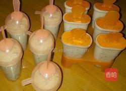 绿豆奶油冰棒的做法图解3