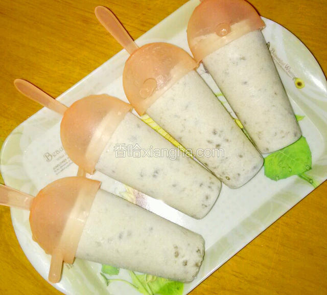 绿豆奶油冰棒