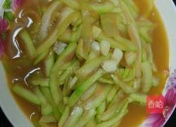 醋溜西瓜皮的做法图解5
