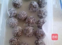 可可朗姆冰丝球的做法图解6