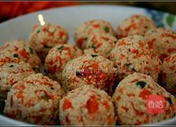 胡萝卜豆腐丸子的做法图解2