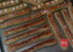 牛奶杏仁面包条的做法图解5