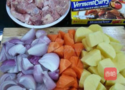 日式咖喱鸡的做法图解1