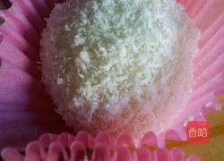 椰蓉红豆沙糯米团的做法图解4