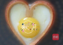 心形鸡蛋的做法图解5