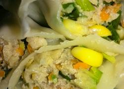 玉米红罗卜肉饺