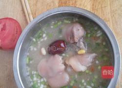 花生猪脚汤的做法图解3