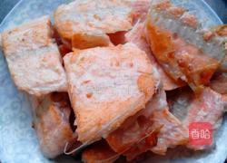 香煎三文鱼骨的做法图解3