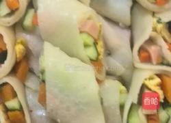 面皮菜卷的做法图解2