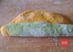 彩虹花样馒头的做法图解5