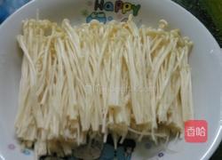 剁椒金针菇的做法图解1