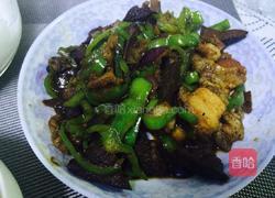 青椒五花肉的做法图解4