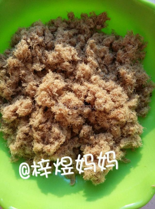 蓬松的牛肉松适合宝宝吃……