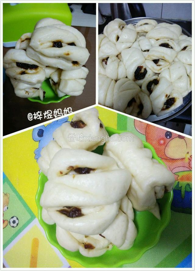 要想蒸出好吃萱萱的花卷就要耐心等待吧！开火蒸大概20分钟就好了！一般开锅15分钟即可！关火三分钟后在起锅！