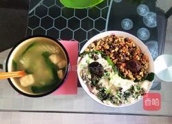 鸳鸯面片配鱿鱼汤的做法图解11