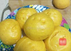 奶香南瓜馒头的做法图解7