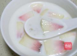 水蜜桃椰汁牛奶西米露的做法图解5