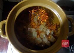 老鸡鱼鳔汤的做法图解4